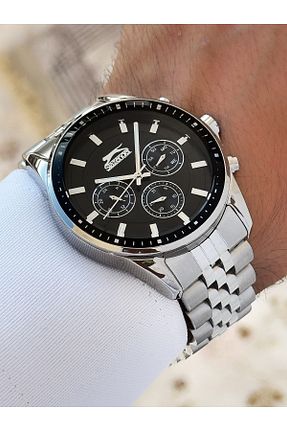 ساعت مچی طوسی مردانه 41-45 میلی متر Slazenger - کد 892442862
