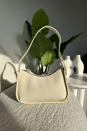 کیف دوشی بژ زنانه چرم مصنوعی bag&more - کد 892401412