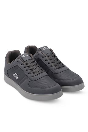 کفش اسنیکر طوسی مردانه بند دار Slazenger - کد 751117582