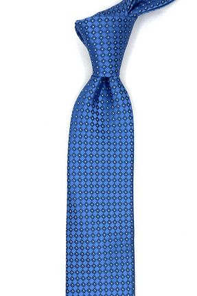 کراوات آبی مردانه میکروفیبر Kravatkolik - کد 892401436