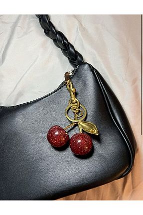 اکسسوری کیف زرشکی زنانه VELİT VOLA - کد 892400381