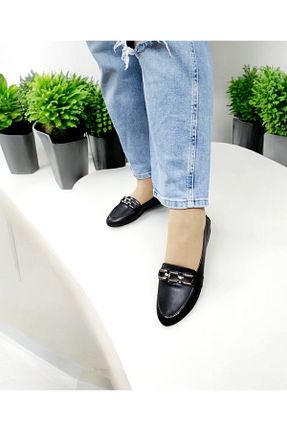 بابت مشکی زنانه چرم مصنوعی GokceKundura06 - کد 892393175