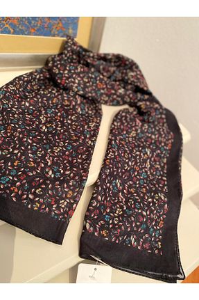 شال مشکی زنانه مخلوط کتان LOPRES - کد 892406614