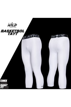 ساق شلواری اسپرت سفید زنانه 3/4 Boy Wild Athletic Sports - کد 679294166