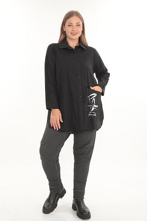 پیراهن سایز بزرگ مشکی زنانه سایز بزرگ Zedd+ Plus - کد 893595981