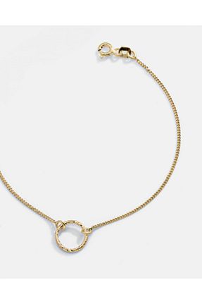 دستبند نقره طلائی زنانه 925 عیار MEKS PRIVE - کد 892516965