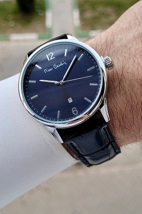 ساعت مچی مشکی مردانه 44 میلی متر Pierre Cardin - کد 892502320