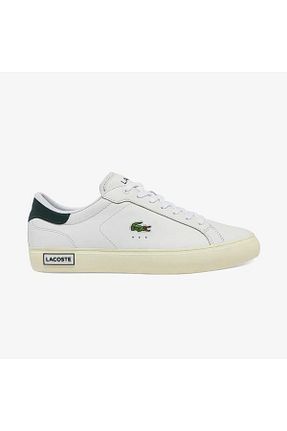 کفش اسنیکر سفید مردانه بند دار Lacoste - کد 892439159