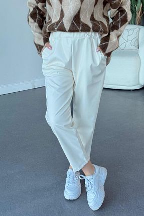شلوار حجاب بژ زنانه HAZA MODA - کد 893718028