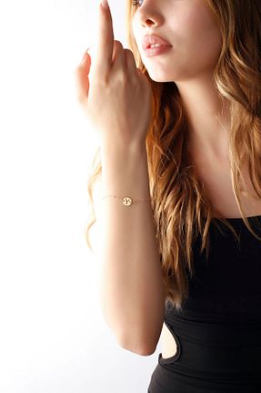 دستبند جواهر طلائی زنانه MATYA JEWELERY - کد 892449399