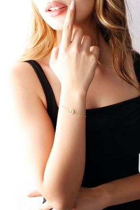 دستبند جواهر طلائی زنانه MATYA JEWELERY - کد 892449478