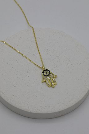 ست نقره طلائی زنانه زیرکن Inure Jewelry - کد 853554961