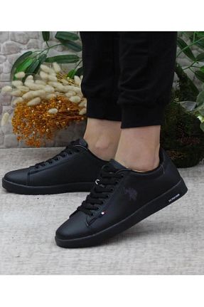 کفش اسنیکر مشکی زنانه بند دار U.S. Polo Assn. - کد 892521778