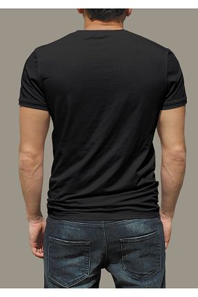 تیشرت مشکی زنانه رگولار MODA - کد 892576937