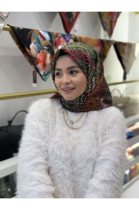 روسری رنگی 90 x 90 La boutique - کد 892581432