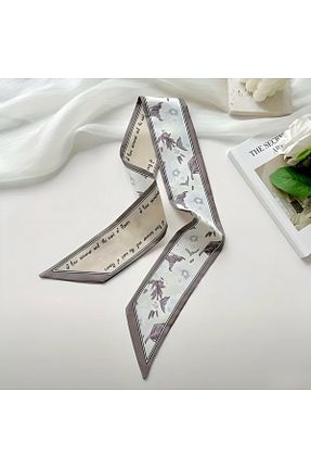 دستمال گردن بژ زنانه پلی استر MAHLA - کد 891926219