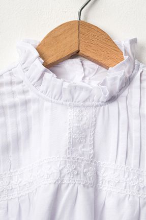 پیراهن سفید بچه گانه Fitted Trend Baby Kids - کد 884487121