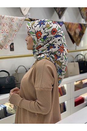 روسری رنگی پنبه ای La boutique - کد 892588486