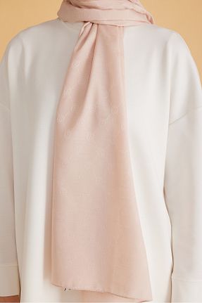 دستمال گردن سفید زنانه مخلوط پلی استر Belli - کد 892640867