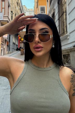 عینک آفتابی رنگی زنانه 48 FALAN EYEWEAR - کد 892620120
