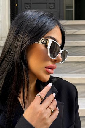 عینک آفتابی رنگی زنانه 56 FALAN EYEWEAR - کد 892619565