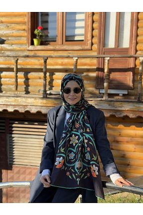 شال رنگی زنانه پنبه پلی استر La boutique - کد 892716905