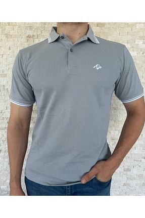 پولوشرت طوسی مردانه %100 پنبه Mesh - کد 849133241