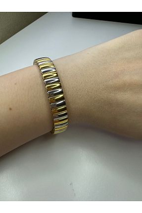 دستبند جواهر زرد زنانه فلزی HÜLYA SOYSAL AKSESUAR - کد 892745650