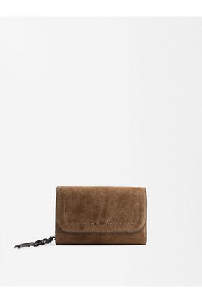 کیف پول قهوه ای زنانه Parfois - کد 892607330