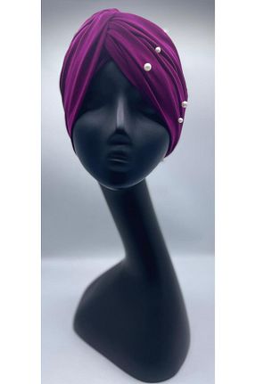 کلاه شنای حجاب بنفش زنانه Differenza - کد 892668358