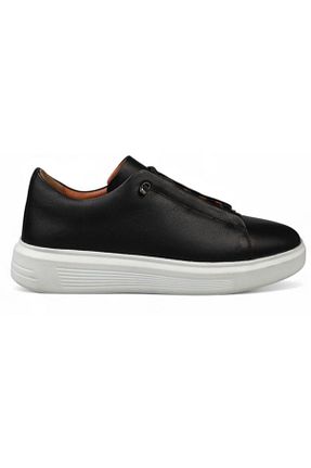 کفش کژوال مشکی مردانه چرم خالص Pierre Cardin - کد 892704627