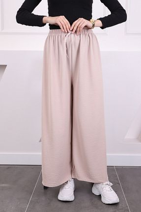 شلوار حجاب بژ زنانه مخلوط پلی استر İmajButik - کد 892718156