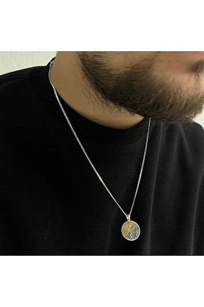گردنبند نقره طوسی زنانه 925 عیار STAPBEST - کد 892723784