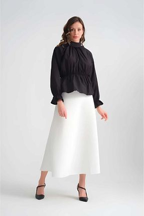 بلوز حجاب مشکی زنانه پنبه ای CNG MODA - کد 892733950
