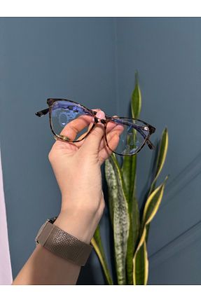 عینک محافظ نور آبی قهوه ای زنانه 53 funeyes - کد 892740325