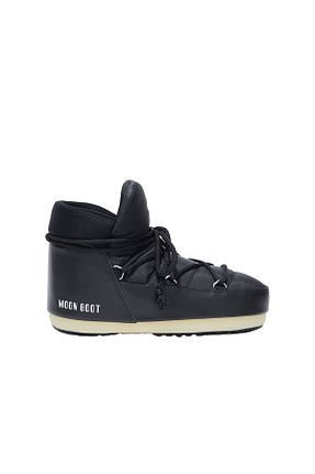 بوت / نیم بوت مشکی زنانه چرم مصنوعی Moon Boot - کد 641728032