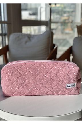 کیف آرایش صورتی Batekso - کد 894136178