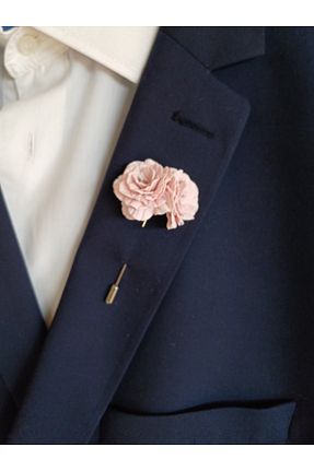 سنجاق یقه صورتی نخ متالیک CREATİVESHOP - کد 892772685