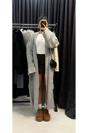 رویه طوسی زنانه پشمی Butik - کد 892788888