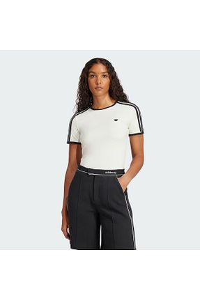 تیشرت اسپرت سفید زنانه پلی استر adidas - کد 892790915