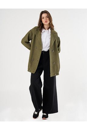 کت حجاب خاکی زنانه رگولار Kayra - کد 892794482