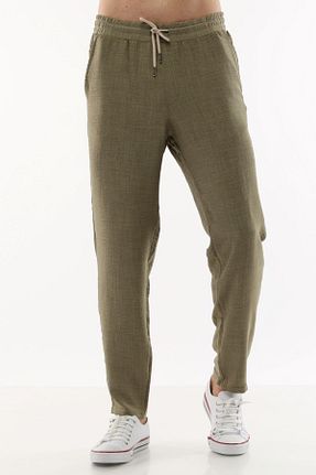 شلوار خاکی مردانه پلی استر CEDY DENIM - کد 713575763
