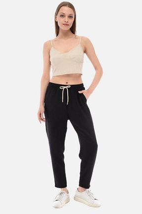 شلوار مشکی زنانه پلی استر CEDY DENIM - کد 692170705