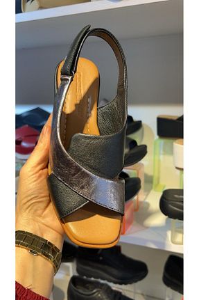 صندل مشکی زنانه پاشنه ضخیم ARME CITY - کد 892852599