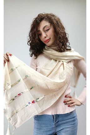 شال بژ زنانه Gönülden Tasarım - کد 892852281