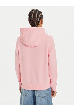 سوئیشرت صورتی زنانه ساده Tommy Hilfiger - کد 892862025