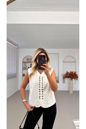 جلیقه رنگی زنانه رگولار Sezgi Tekin - کد 892877882