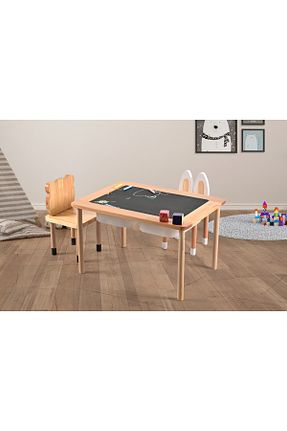 میز بازی و فعالیت سفید چوب LiliKids - کد 883328071