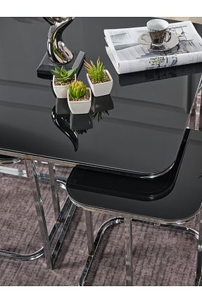 میز جلو مبلی مشکی شیشه SEDAŞ LIVING UNITS - کد 828964601