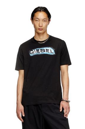 تیشرت مشکی مردانه رگولار Diesel - کد 890454960